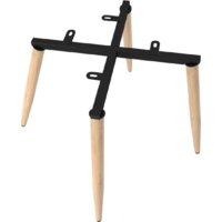 Sheffilton SHT-ST39/S95-WH (латте/прозрачный лак/черный муар) Image #7