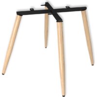 Sheffilton SHT-ST39/S95-WH (латте/прозрачный лак/черный муар) Image #6