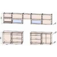 Интерлиния Мила Матте 3.5 Б (слоновая кость/океан/опал светлый) Image #4