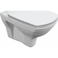 Унитаз подвесной Cersanit Carina S-MZ-CARINA-XL-COn-S-DL-w + 525 040000 + S3 040043 - Превью изображения №8 — Интернет-Магазин TECNO.BY