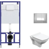 Cersanit Carina S-MZ-CARINA-XL-COn-S-DL-w + 525 040000 + S3 040043