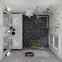 Triton Сигма 100x100 (хром, без поддона) Image #9