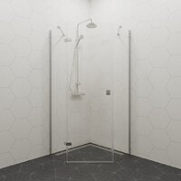 Triton Сигма 100x100 (хром, без поддона) Image #10