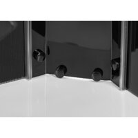 Saniteco SNT-90 90х90 (черный/прозрачное стекло) Image #12