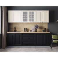 Интерлиния Мила Деко 2.4Б (черный/белый/дуб бунратти) Image #2