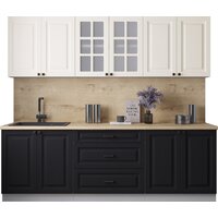 Интерлиния Мила Деко 2.4Б (черный/белый/дуб бунратти)