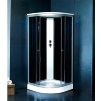 Coliseum TM-80 80x80 (черный/тонированное стекло)