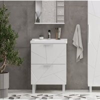 Volna Тумба с умывальником Twing 60.2Y Миранда Артвин + Миранда 60 (белый)