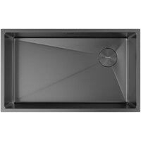 Кухонная мойка ZorG Zerox 74 U / IF Side SF PVD Gunblack - Превью изображения №3 — Интернет-Магазин TECNO.BY