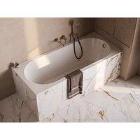 Belux Борнео 160x70 (18, белый матовый/Solid Surface) Image #3