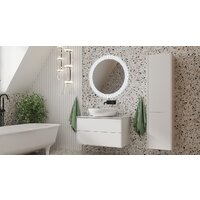 Belux Тумба под умывальник Джаз НП 90-02 (белый глянец) Image #3