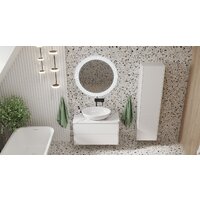 Belux Тумба под умывальник Джаз НП 90-02 (белый глянец) Image #5