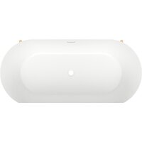 Wellsee FR.Euphoria 2.0 166x77 235501002 (отдельностоящая ванна белый глянец, экран, ножки золото) Image #4