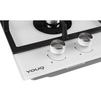 Варочная панель YOUQ YQHG 30200GC03 WH - Превью изображения №3 — Интернет-Магазин TECNO.BY