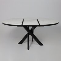 Мамадома Ronaldo-120 раздвижной 120-160 (patagonoa bianco gloss premium cer/черный) Image #18