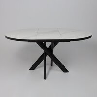 Мамадома Ronaldo-120 раздвижной 120-160 (patagonoa bianco gloss premium cer/черный) Image #19