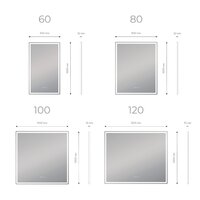 Vigo Зеркало Roberta Luxe 800 Image #6