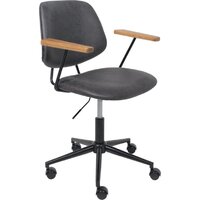 AksHome Trix (экокожа винтажный черный Watusi 16/черный)