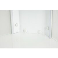 Saniteco SNT-88 90х90 (белый/прозрачное стекло) Image #12