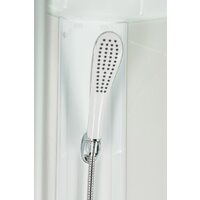 Saniteco SNT-88 90х90 (белый/прозрачное стекло) Image #5