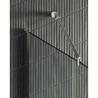 MaybahGlass 89x195 MGD-690-4ш (сатин стекло/хром глянцевый) Image #5