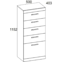 Anrex Oskar 5S/50 (дуб санремо) Image #5
