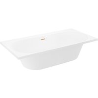 Wellsee Dream For More 181x90 23790104R (встраиваемая ванна белый глянец, сифон-автомат золото) Image #2