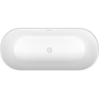Ванна Wellsee Shell 180x80 28170402R (отдельностоящая ванна белый глянец, экран, ножки, сифон-автомат глянцевый белый) - Превью изображения №4 — Интернет-Магазин TECNO.BY