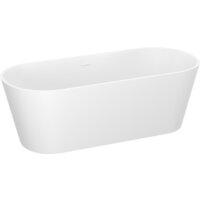 Ванна Wellsee Shell 180x80 28170402R (отдельностоящая ванна белый глянец, экран, ножки, сифон-автомат глянцевый белый) - Превью изображения №2 — Интернет-Магазин TECNO.BY
