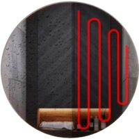 eMZe Led Motion D80 LED.80.80.MOTION.AF.4K (c подсветкой антизапотевание)