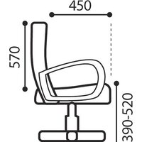 Brabix Prestige Ergo MG-311 (ткань, коричневый) Image #8