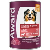 Award Adult Кусочки с говядиной и рубцом в соусе 2540416 750 г