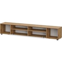 Mio Tesoro Байкал для телевидеоаппаратуры (дуб золотистый/белый матовый) Image #2