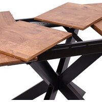 ОКА Вейв 120-160x80x75 (дуб натуральный/белый) Image #4