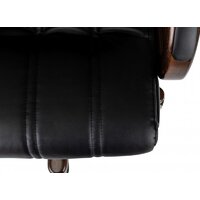 Офисное кресло Бюрократ T-9932W-LOW-Eco (черный, экокожа) - Превью изображения №7 — Интернет-Магазин TECNO.BY