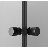 AM.PM X-Joy Square Slide 120x80 W94G-403-12080-BТ (черный/прозрачное стекло) Image #2