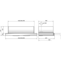 Elikor Интегра Glass 60П-400-В2Л (нержавеющая сталь/белый) Image #2
