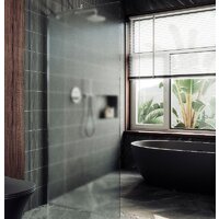 MaybahGlass 89x195 MGD-690-5ш (сатин стекло/хром матовый) Image #2