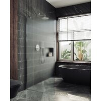 MaybahGlass 89x195 MGD-690-5ш (сатин стекло/хром матовый) Image #3