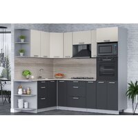 Интерлиния Мила Лайт 1.68x2.4 левая (персидский жемчуг/антрацит/травертин серый) Image #3