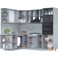 Интерлиния Мила Лайт 1.68x2.4 левая (персидский жемчуг/антрацит/травертин серый) Image #2