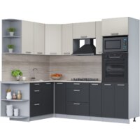 Интерлиния Мила Лайт 1.68x2.4 левая (персидский жемчуг/антрацит/травертин серый)