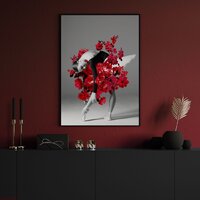 Orlix Балерина в красных цветах OB-14246 Image #2