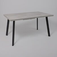 Listvig Hagen 140 раздвижной 140-180x85 (цемент/черный) Image #2