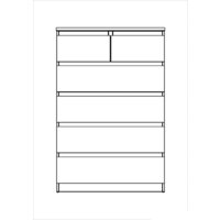 Mio Tesoro Мальта 6 ящиков 80x121 2.05.02.100.1 (белый) Image #4