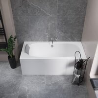 Lauter Ava 170 21208070 (с ножками, лицевым экраном белого цвета и сифоном 21Y32000 хром) Image #11