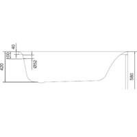 Cersanit Virgo 150x75 (с ножками) Image #6
