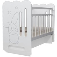 VDK Sweet Rabbit колесо-качалка с маятником (белый)