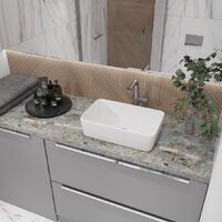 Lauter 21674A + клапан 21190W + сифон 21635W (белый матовый) Image #11