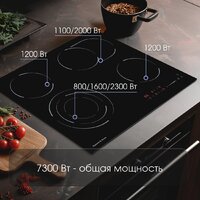 Варочная панель Zigmund & Shtain CN 51.6 B - Превью изображения №3 — Интернет-Магазин TECNO.BY